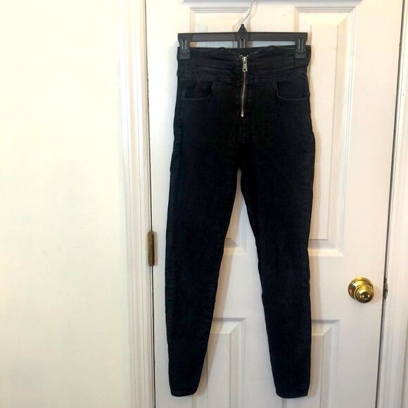 ETE BELLE jeans Small skinny jeans w stretch Size Small, Waist 11 1/4” Preworn - Picture 1 of 12
